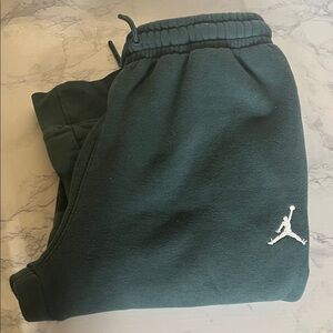 Jordan Kids Dark Green Sweatpants